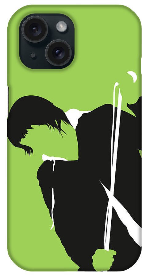 The iPhone Case featuring the digital art No286 MY The Strokes-MMuP-notxt by Chungkong Art