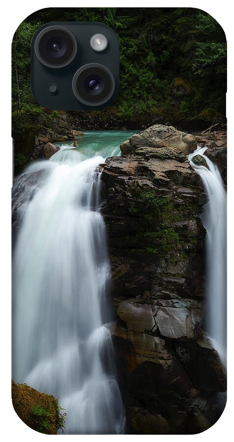 Nooksack iPhone Case featuring the photograph Nooksack Falls by Ryan Manuel