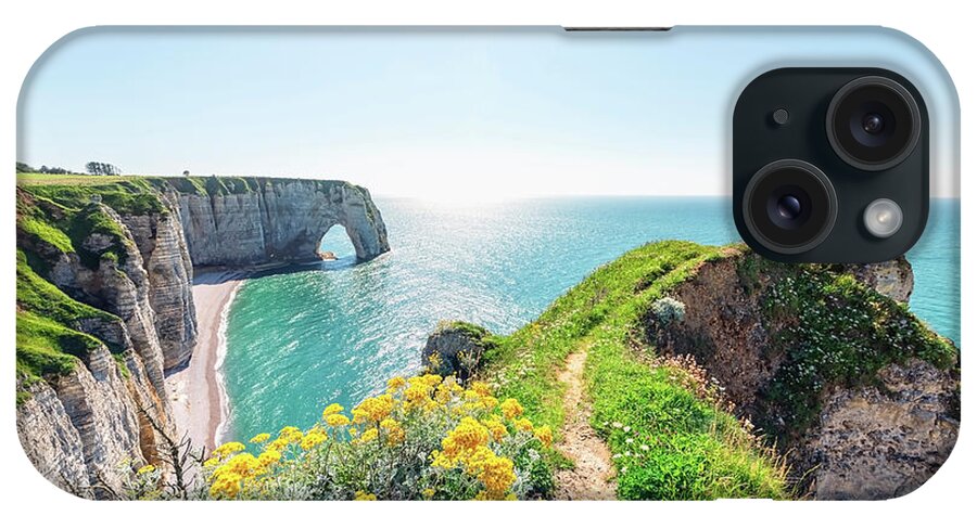 Arch iPhone Case featuring the photograph Normandy Landscape by Manjik Pictures