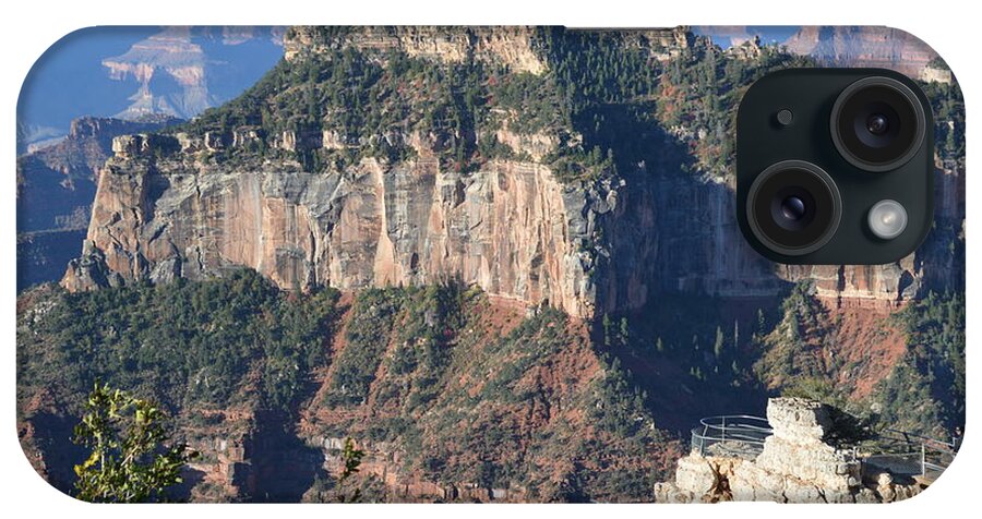 Grand Canyon iPhone Case featuring the photograph North Rim Morning by Barbara Von Pagel