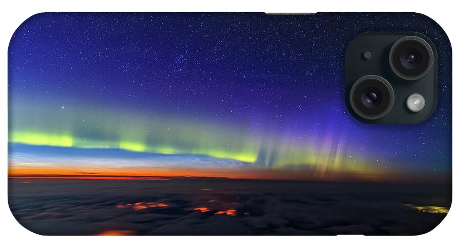 Aurora iPhone Case featuring the photograph Northern Night by Ralf Rohner