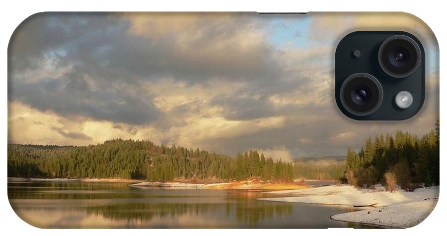 Photograph iPhone Case featuring the photograph Novenber Afternoon by Beverly Read