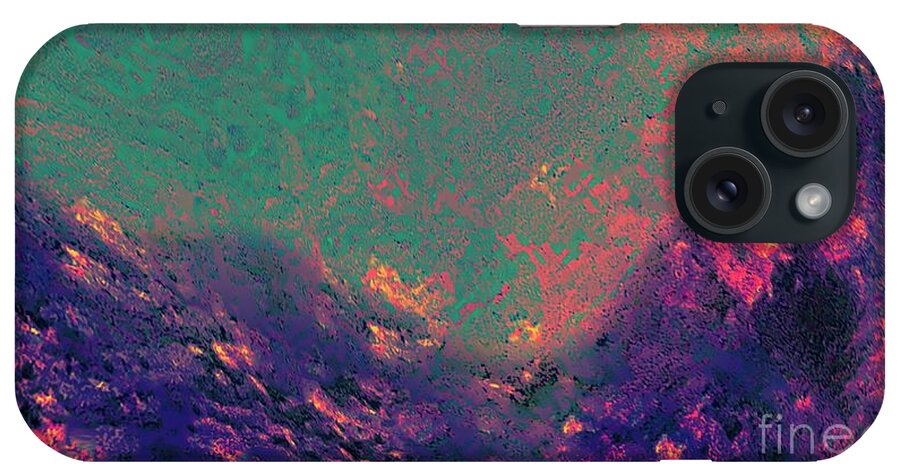 Waters iPhone Case featuring the digital art Ocean Stillness by Glenn Hernandez