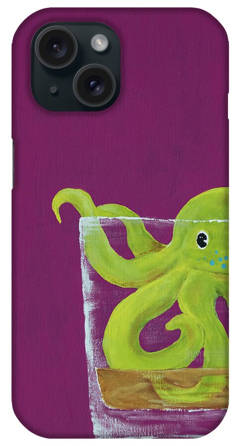 Print iPhone Case featuring the photograph Octopus by Holly Ross