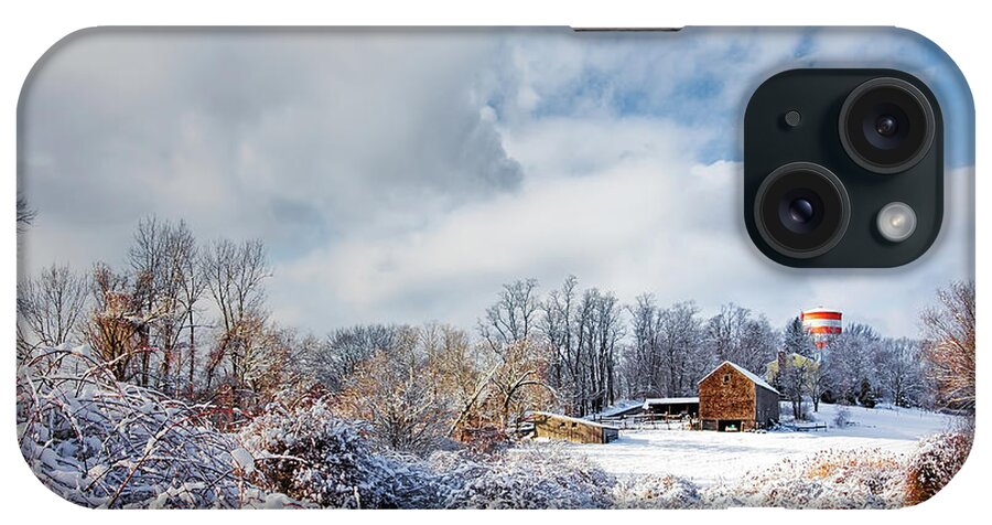 Farm iPhone Case featuring the photograph Ol' Man Barker's Farm by Betty Denise