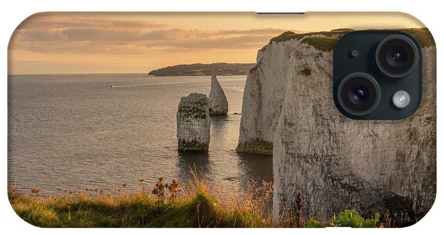 Old iPhone Case featuring the photograph Old Harry Rocks - Westbound by Chris Boulton