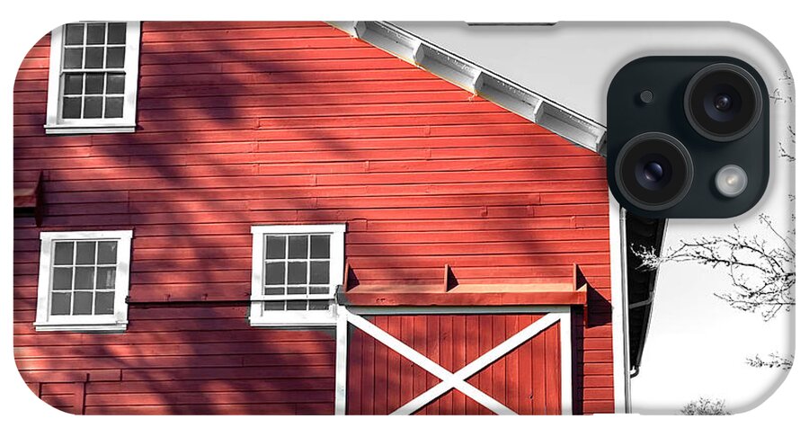 Barn iPhone Case featuring the photograph Old Red by Bonnie Bruno