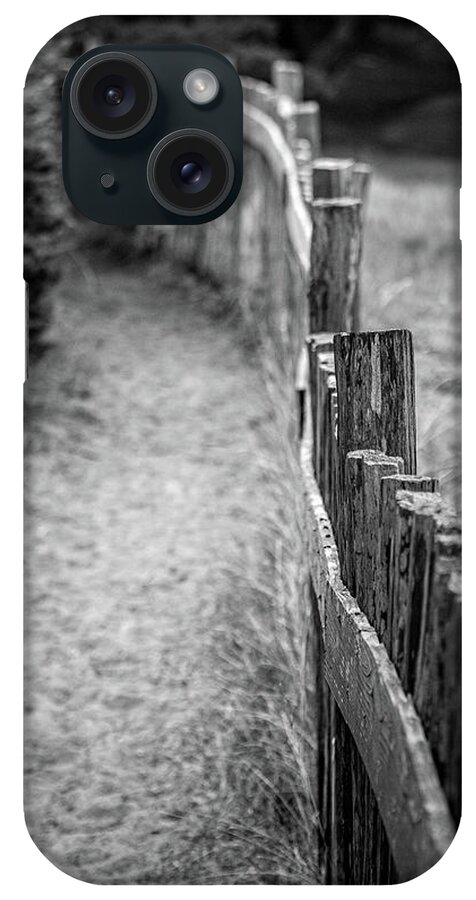 Abandoned iPhone Case featuring the photograph Old Wooden Fence by Mike Fusaro