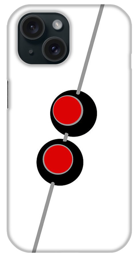 Richard Reeve iPhone Case featuring the digital art Olives 2 by Richard Reeve