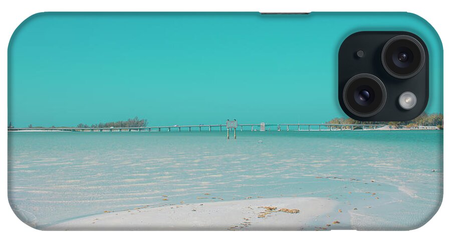 Sandbar iPhone Case featuring the photograph On the Sandbar by Robert Stanhope