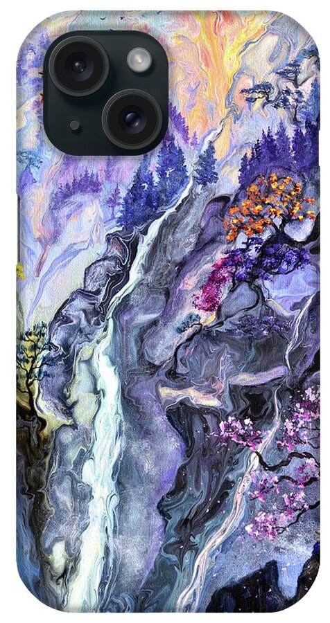 Pilgrim iPhone Case featuring the painting On the Way to the Temple by Laura Iverson