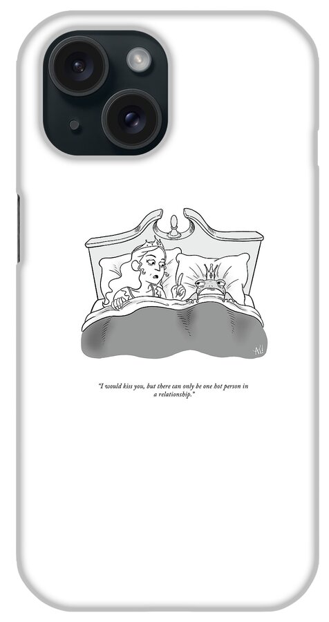 One Hot Person In A Relationship iPhone Case