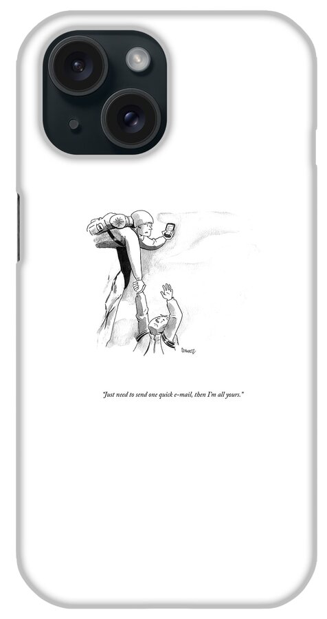 One Quick Email iPhone Case