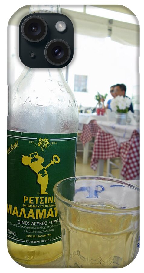 Retsina iPhone Case featuring the photograph Opa by Lisa Mutch