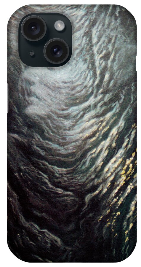 Ophelia iPhone Case featuring the painting Ophelia by Hans Egil Saele