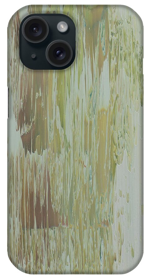 Derek Kaplan iPhone Case featuring the painting Opt.6.22 'Softly' by Derek Kaplan