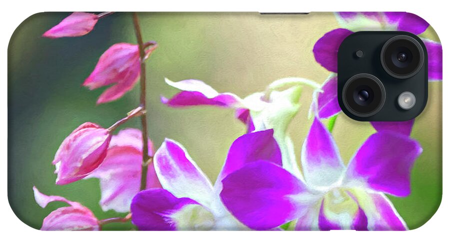 Flower iPhone Case featuring the photograph Orchid Blossoms #2 by Loyd Towe Photography