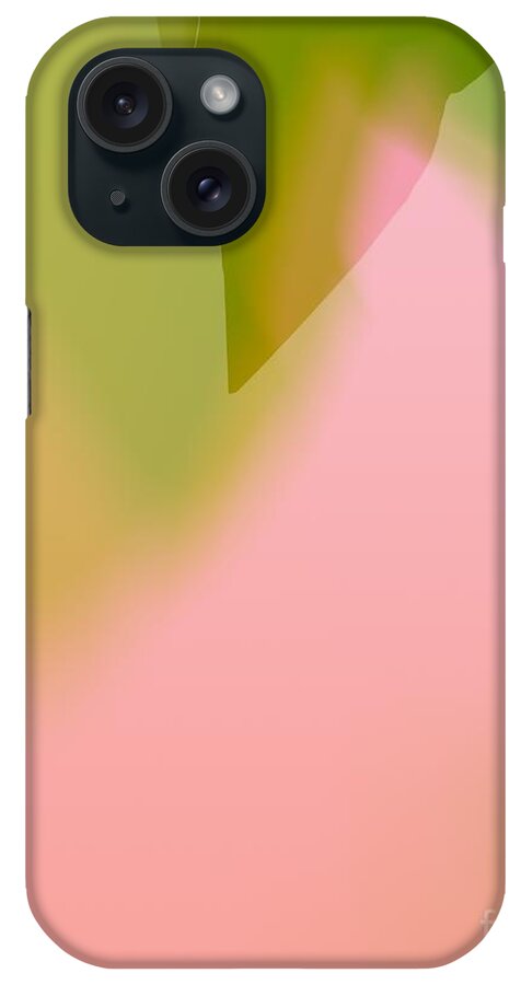 Abstract Art iPhone Case featuring the digital art Orchid by Jeremiah Ray