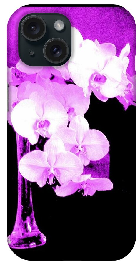 Orchids iPhone 15 Case featuring the photograph Orchid Orchids by VIVA by VIVA Anderson