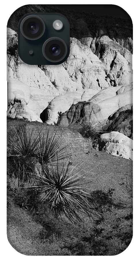 Landscape iPhone Case featuring the photograph Painted Mine 9318 BW by Rick Perkins