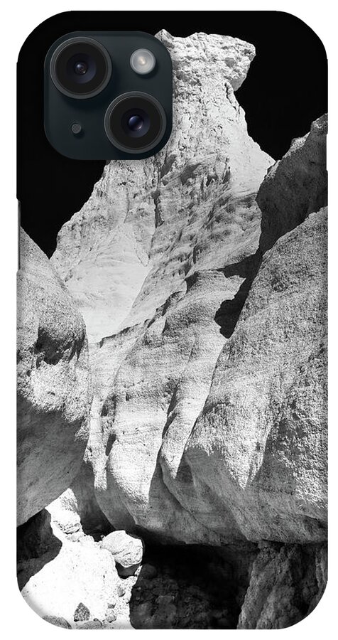 Black And White iPhone Case featuring the photograph Painted Mine 9370 BW by Rick Perkins