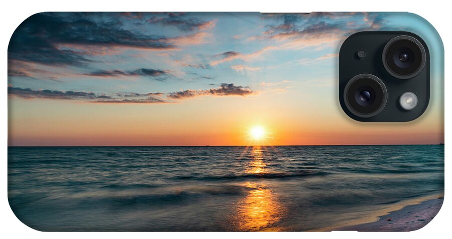 Sunset iPhone Case featuring the photograph Painted Sunset by Todd Tucker