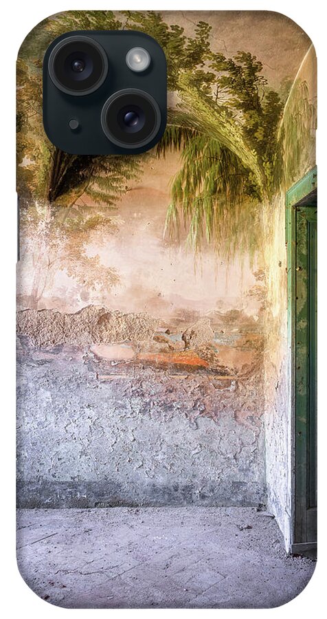 Abandoned iPhone Case featuring the photograph Painting in Decay by Roman Robroek