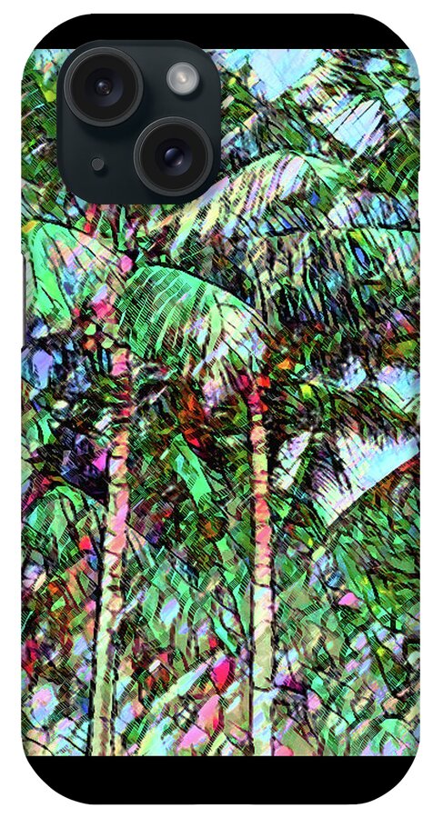 Palm iPhone Case featuring the photograph Palms at Hillsboro 2 by Corinne Carroll