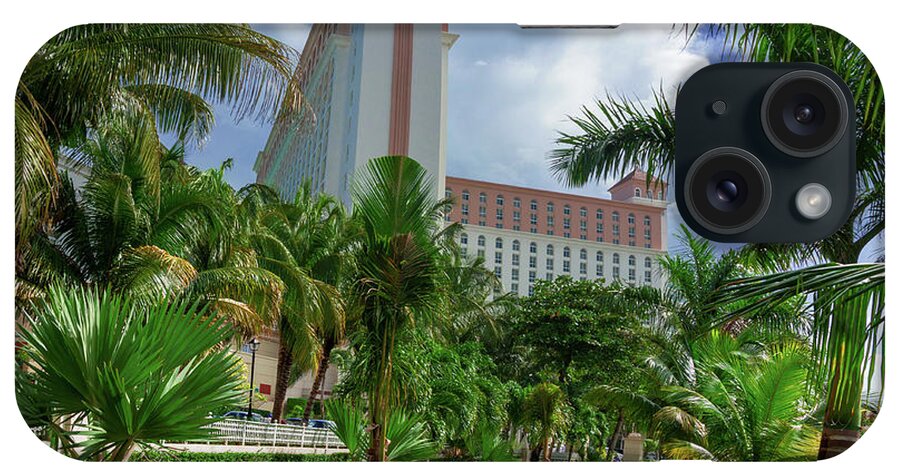 Mexico iPhone Case featuring the photograph Palms at the Riu Cancun by Sun Travels