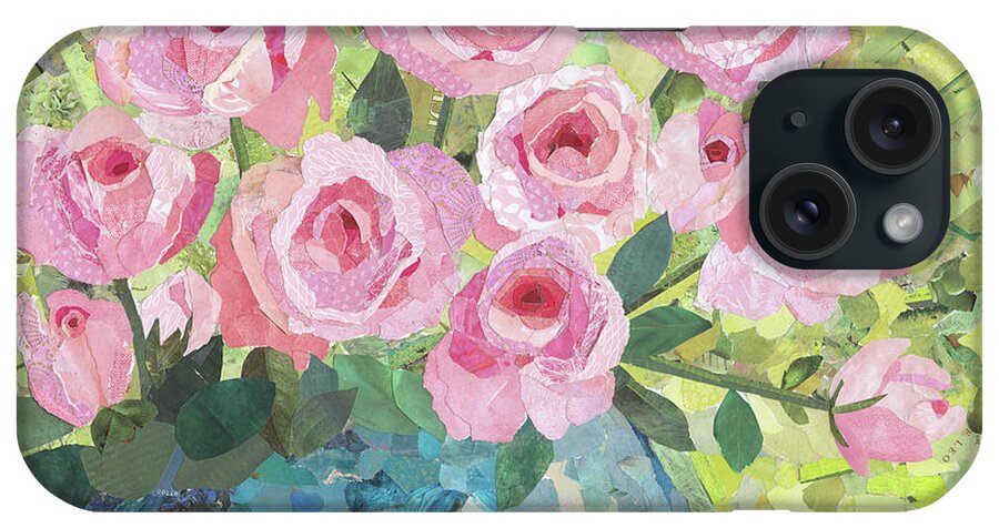 Roses iPhone Case featuring the mixed media Paper Roses by Arlene Crafton