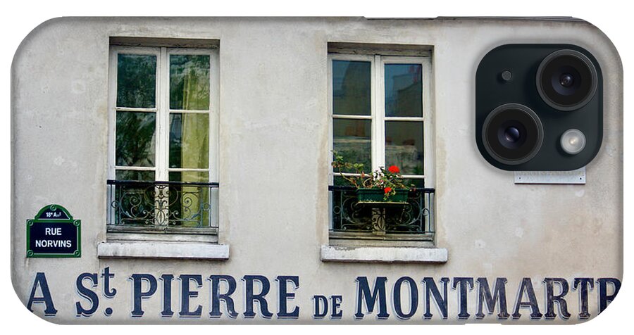 Paris iPhone Case featuring the photograph Parisian Windows by Wilko van de Kamp Fine Photo Art