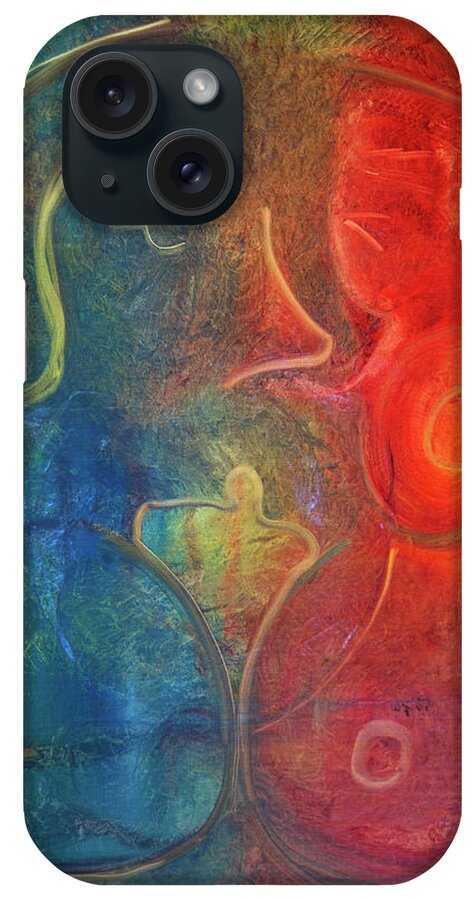 Prints iPhone Case featuring the painting Passion by Jack Diamond