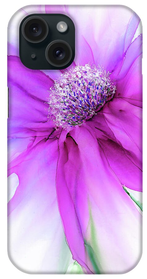 Flower iPhone Case featuring the painting Passion by Kimberly Deene Langlois