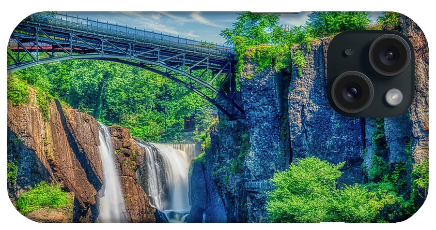 Great Falls iPhone Case featuring the photograph Paterson Great Falls by Penny Polakoff