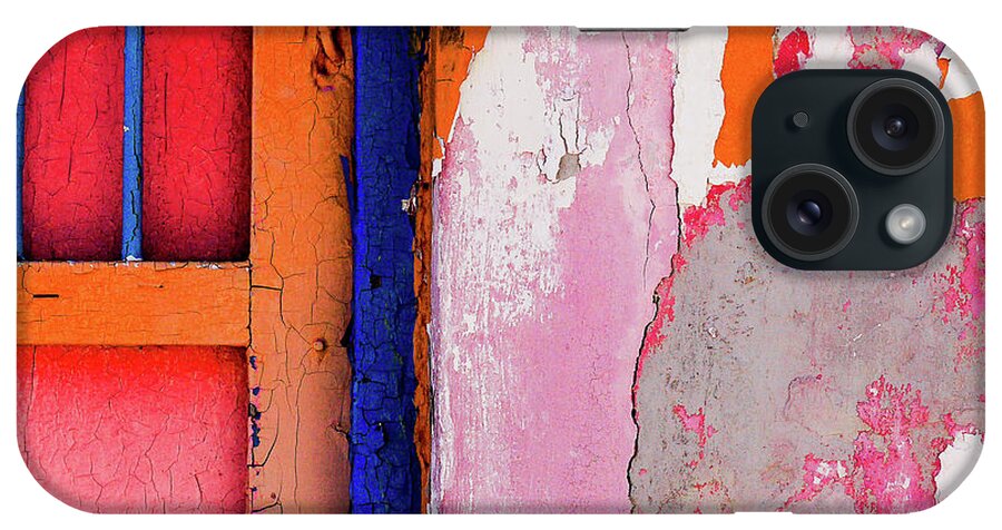 Peeling Paint Cozumel Mexico iPhone Case featuring the photograph Peeling Paint and Door- Cozumel, Mexico #1 by David Morehead