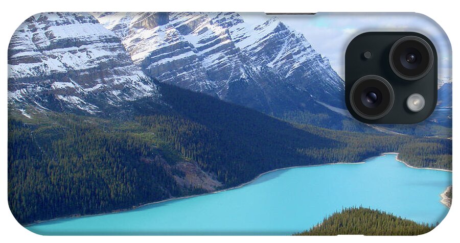 Lake Louise iPhone Case featuring the photograph Peyto Lake by Wilko van de Kamp Fine Photo Art