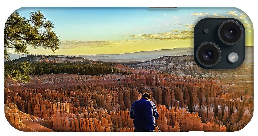 Bryce Canyon iPhone Case featuring the photograph Photographer's Dream at Bryce Canyon by Ron Long Ltd Photography