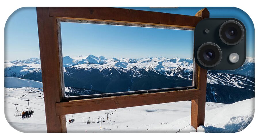 Whistler Canada iPhone Case featuring the photograph Picture Frame by Pelo Blanco Photo