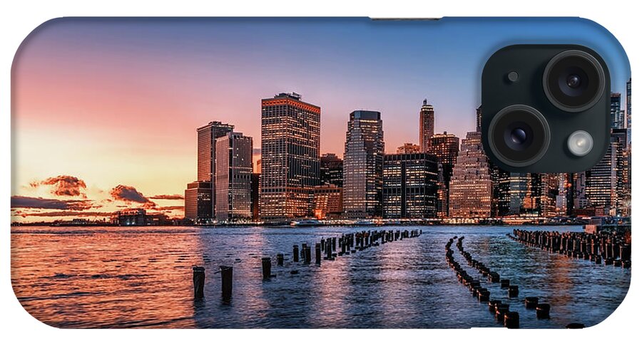 City iPhone Case featuring the photograph Pier One by PB Photography