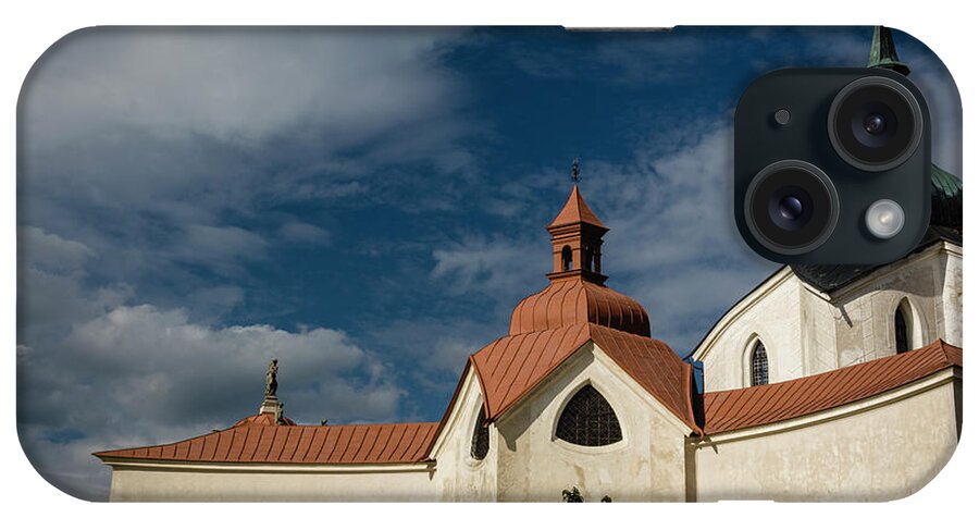 Nepomucky iPhone Case featuring the photograph Pilgrimage Church of Saint John of Nepomuk by Martin Vorel Minimalist Photography