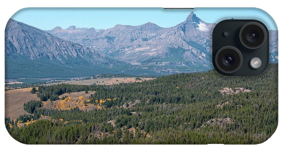Wyoming iPhone Case featuring the photograph Pilot and Index Peaks by Steve Stuller