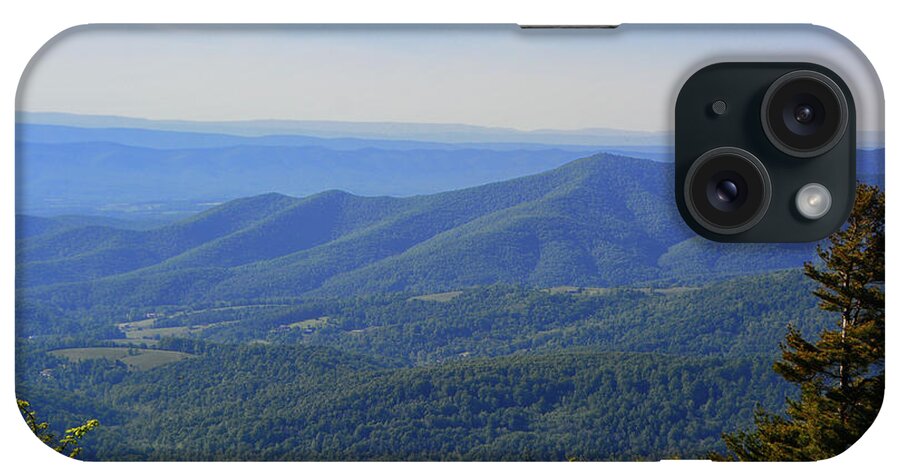 Pinnacles From Skyland Drive Of Shenandoah National Park iPhone Case featuring the photograph Pinnacles from Skyland Drive of Shenandoah National Park by Raymond Salani III