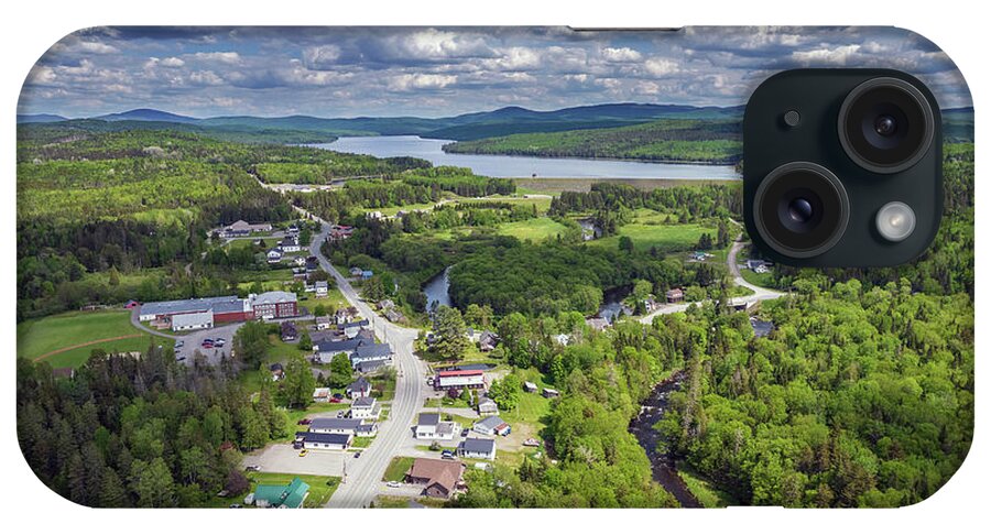 Pittsburg iPhone Case featuring the photograph Pittsburg Village, NH by John Rowe