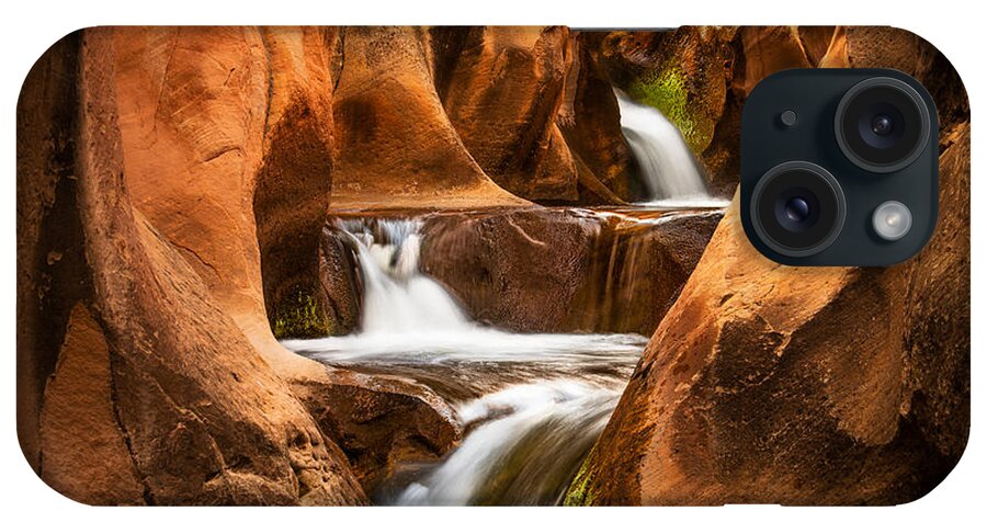Waterfalls iPhone Case featuring the photograph Pleasant Creek by Peter Boehringer