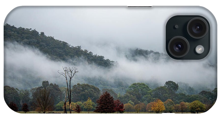 Fog iPhone Case featuring the photograph Porpunkah Fog by Vicki Walsh