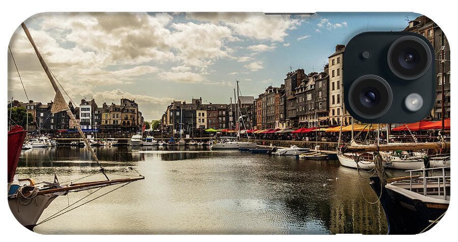 Honfleur iPhone Case featuring the photograph Port of Honfleur, Normandy, France by Fabiano Di Paolo