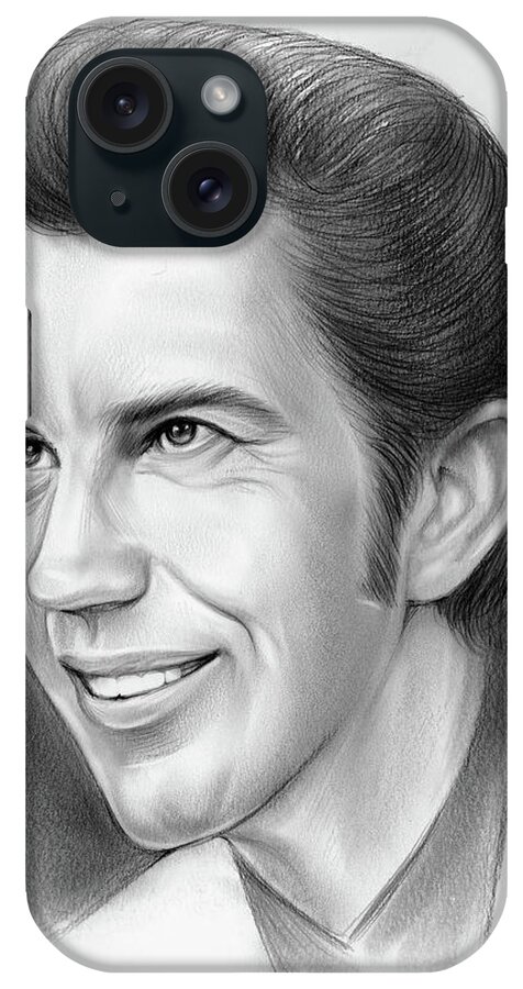 Sketch Of The Day: iPhone Case featuring the drawing Porter Wagoner by Greg Joens