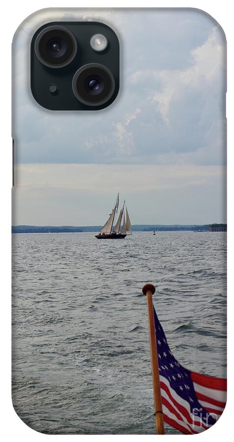  iPhone Case featuring the photograph Portland Schooner by Annamaria Frost