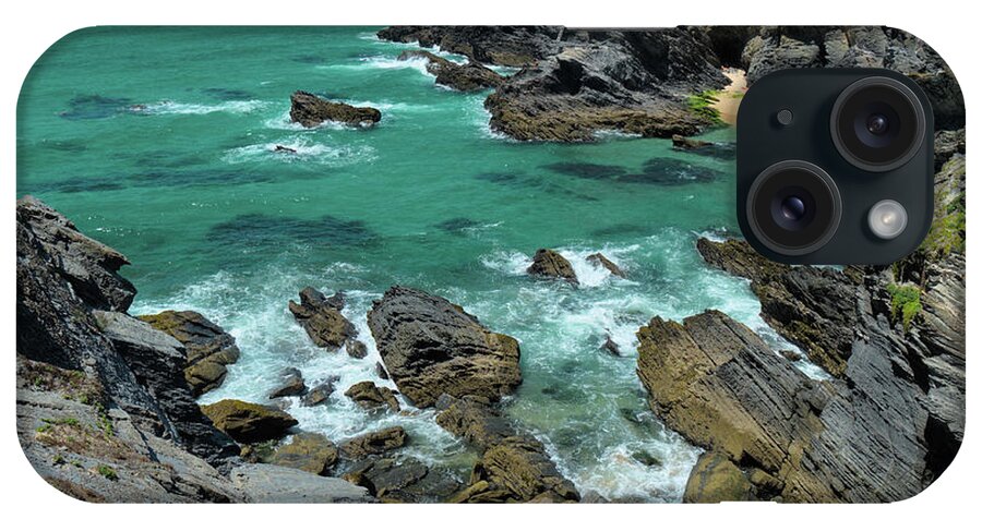 Porto Covo iPhone Case featuring the photograph Porto Covo Cliffs 3 by Angelo DeVal