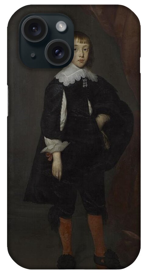 Ceulen iPhone Case featuring the painting Portrait of Christopher Hatton, 1st Viscount Hatton circa 1632 -1706 by Cornelis Janssens van Ceulen